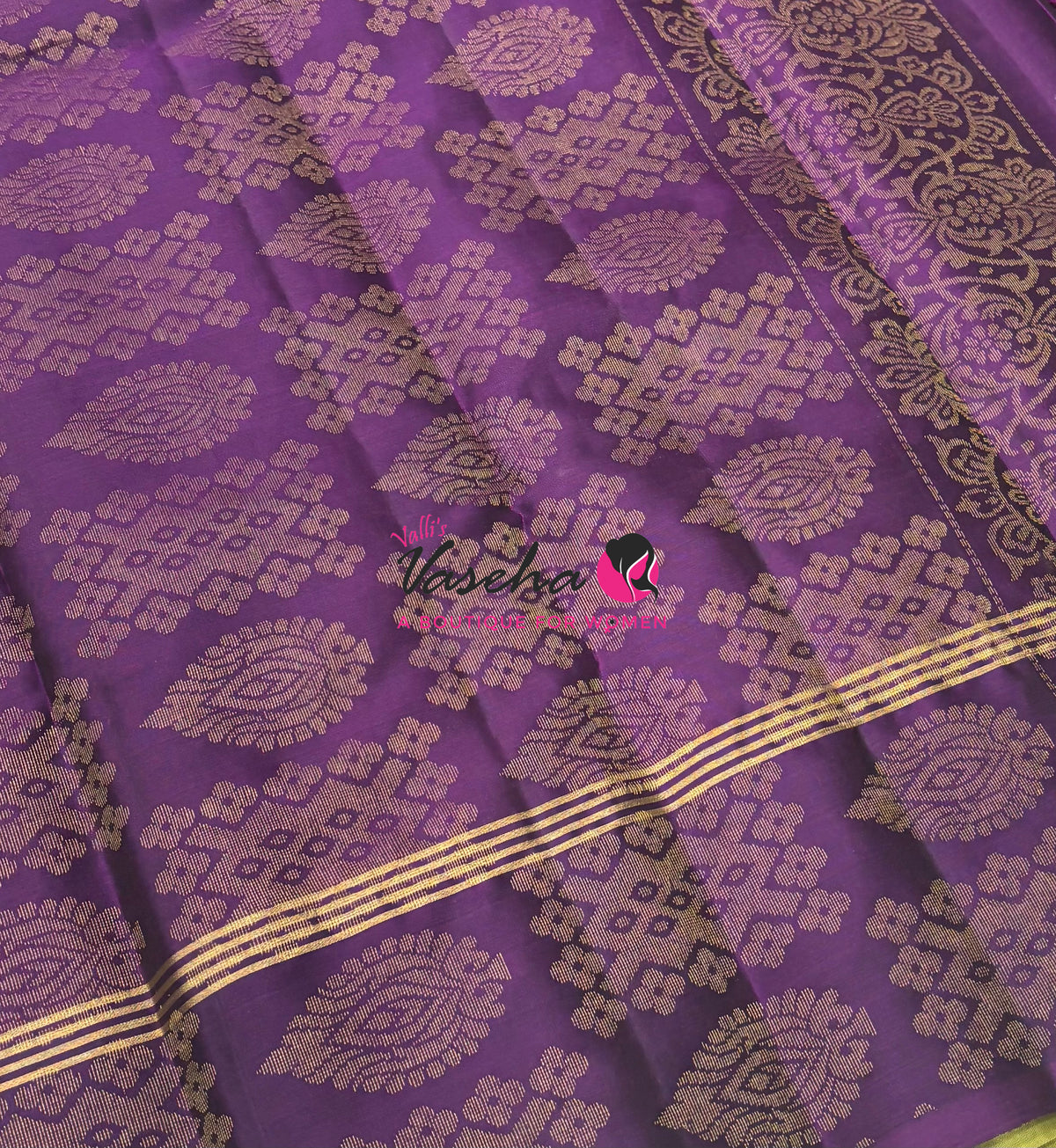 Half Mix - Pure Soft Silk Saree - VVPSS108