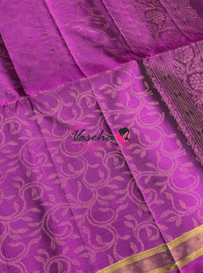 Half Mix - Pure Soft Silk Saree - VVPSS156