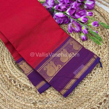 Kanchi Cotton Saree - VVKCS016