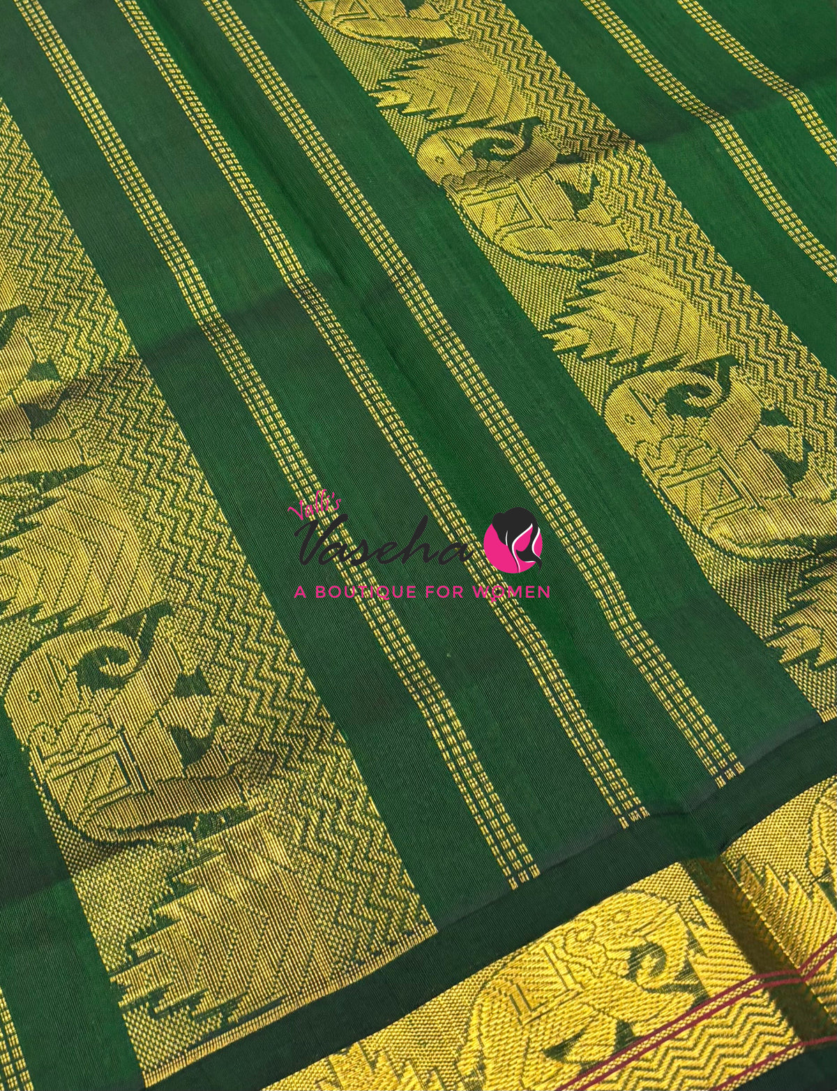Pure Korvai Silk Cotton - Multi Colour Shade  - VVKSC040