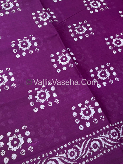 Pure Cotton Voile Saree | VVPVC002
