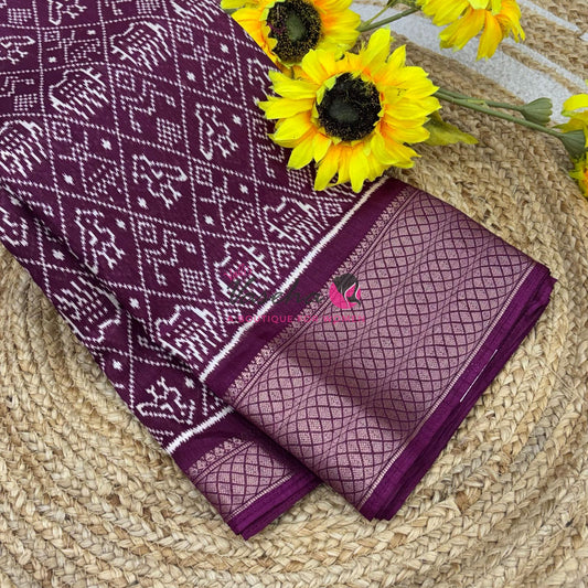 Semi Binny Silk | Wine |VVSBS006