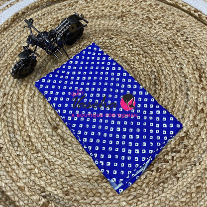 Blouse Bit - Pack Of 10pcs  - Assorted - Bandhini / Bhandej - 1 mtr - VVBB003