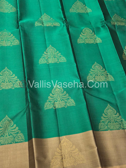 Half Mix - Pure Soft Silk Saree - VVPSS075