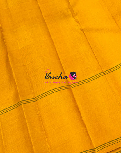 Pure Kanchipuram Silk Saree - Trendy Design - VVPS006