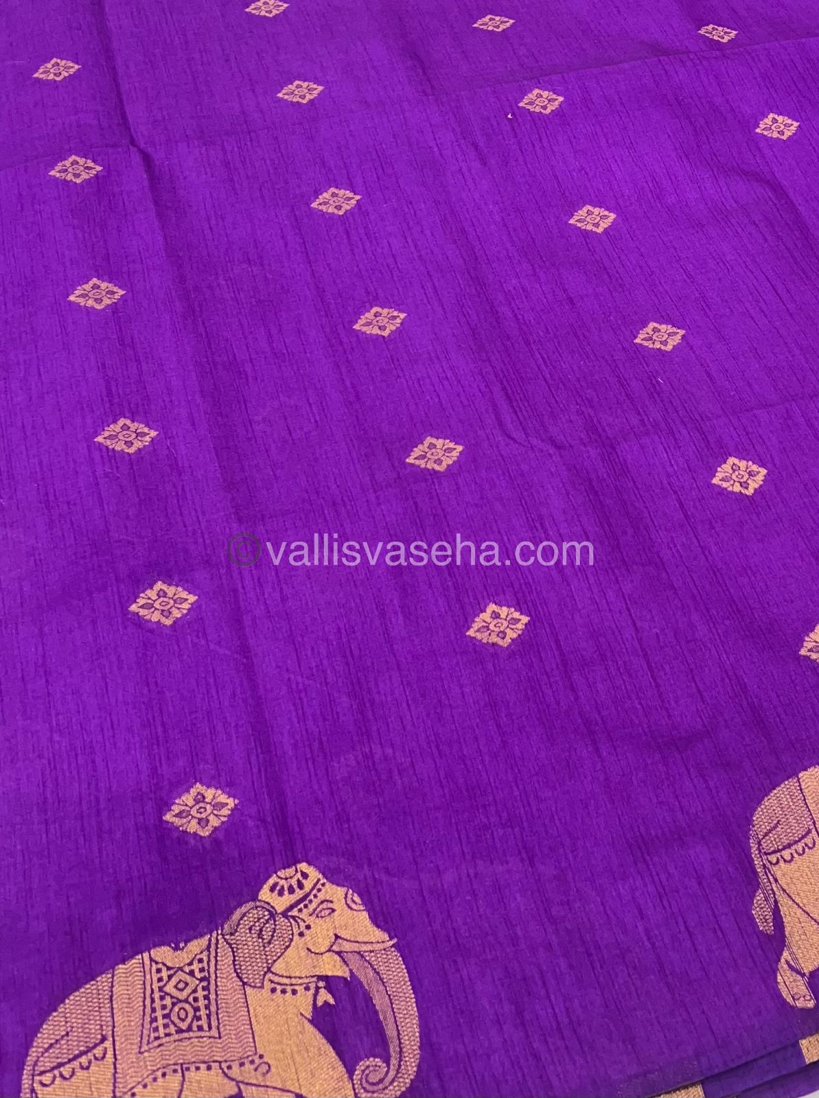 Mulberry Semi Silk - Purple Shade - VVMS001