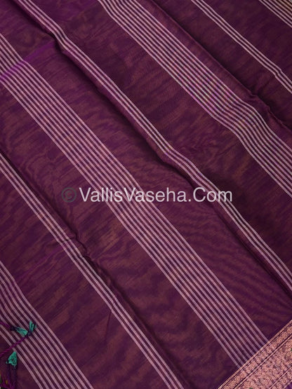 Dhaka Cotton Saree - VVDCS002