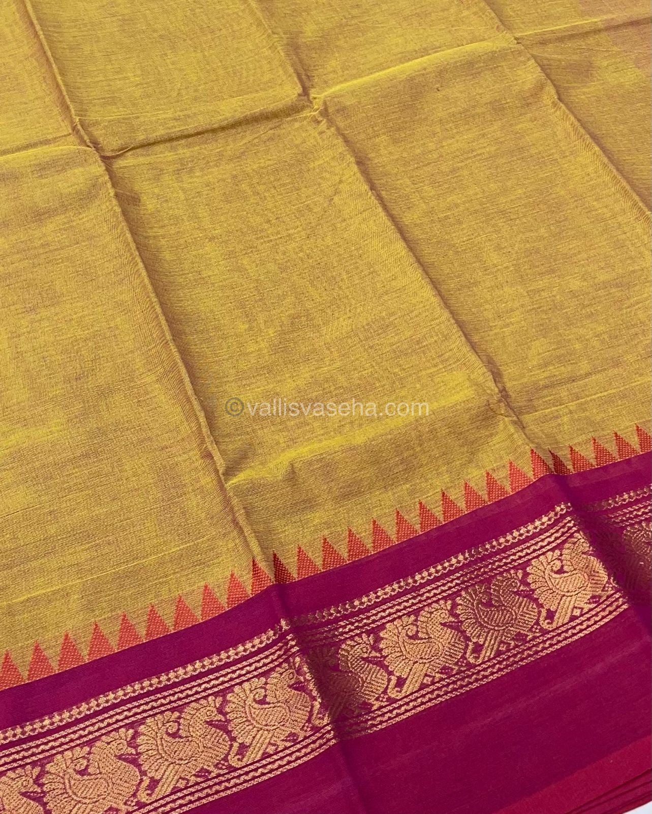 Kanchi Cotton Saree - VVKCS006