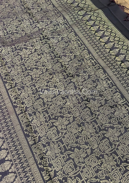 Half Mix - Pure Soft Silk Saree - VVPSS030