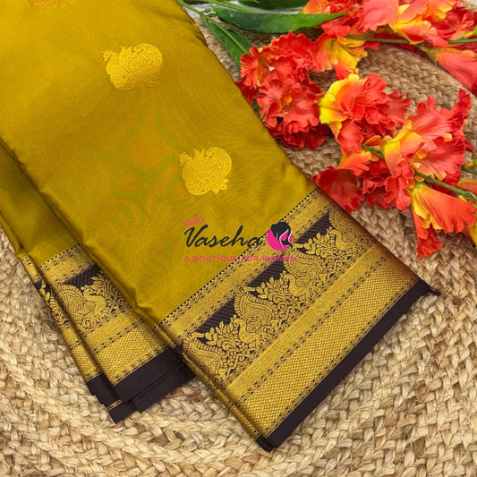 Semi Kanchi Silk - VVSKS014