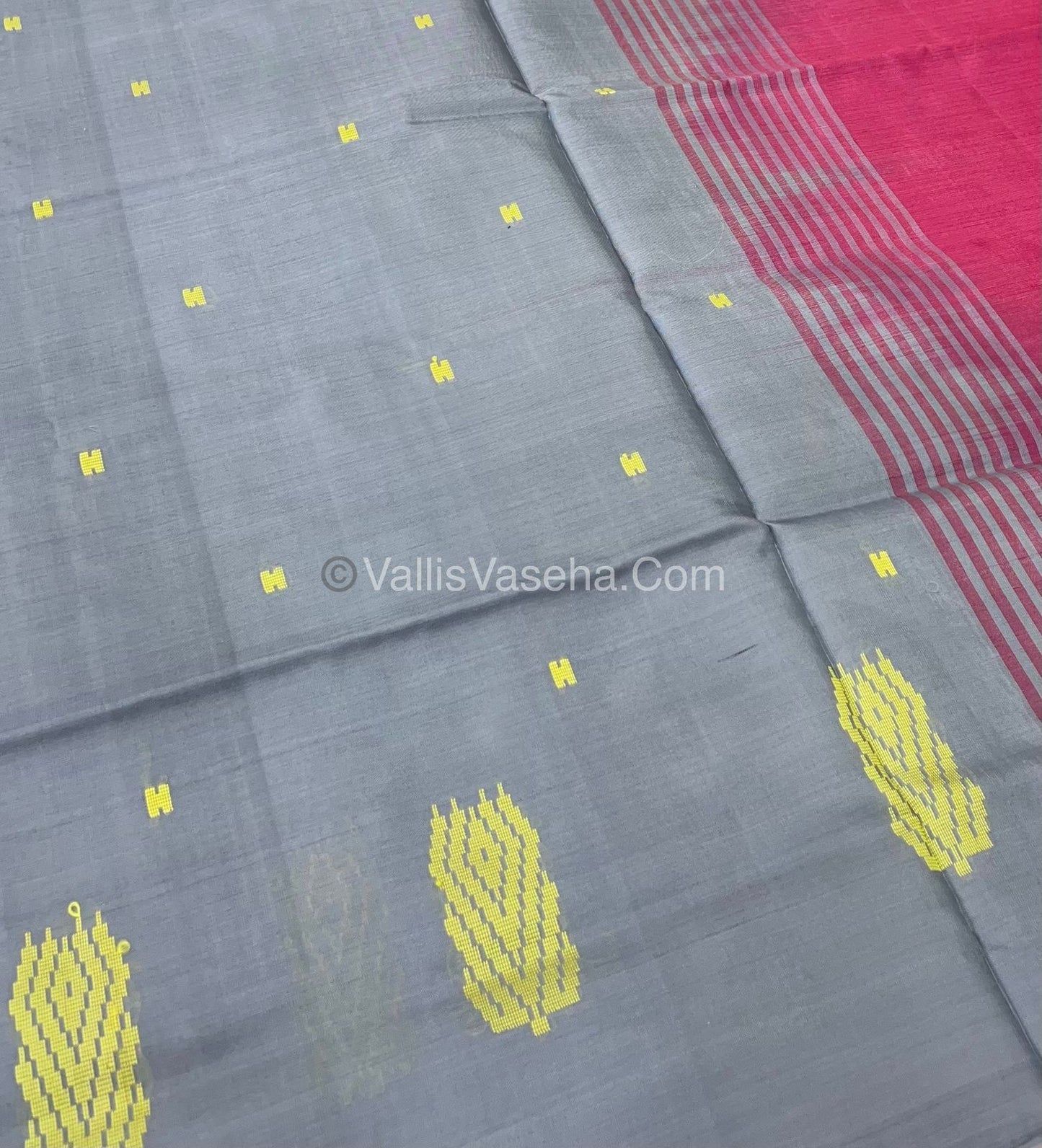 Vazhai Pattu Saree / Banana Pith - With Out Blouse - VVVPS001