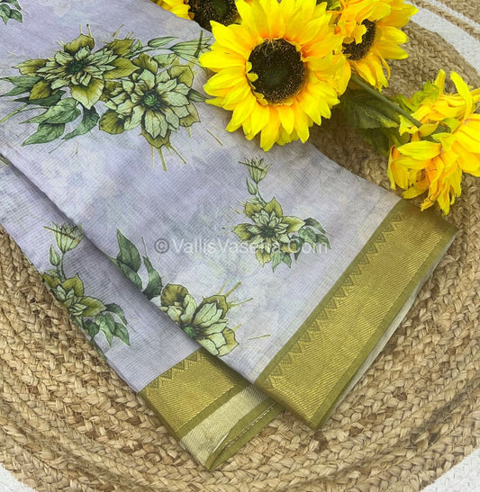 Mangalgiri Silk| Floral Prints | VVMS001
