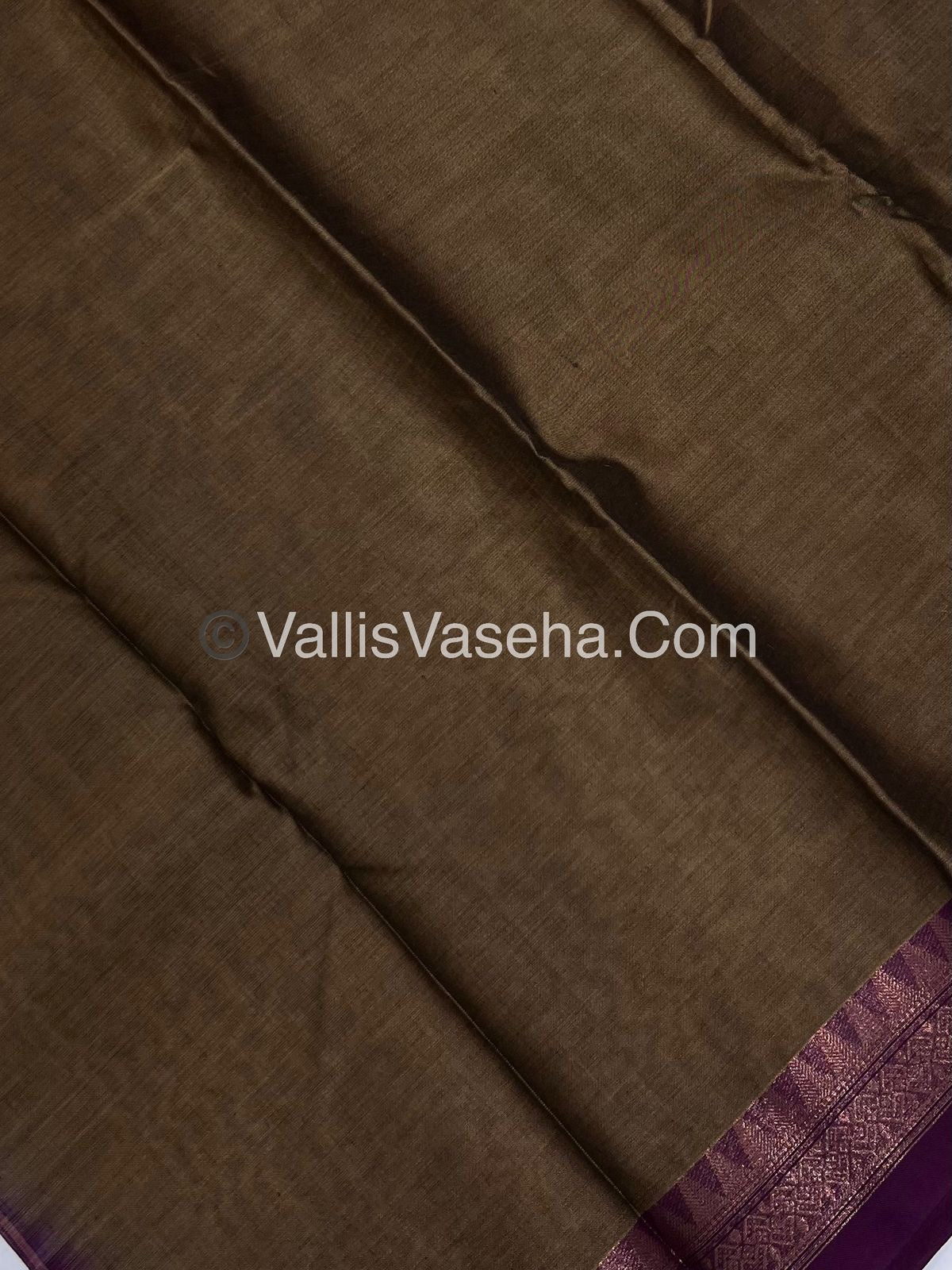 Dhaka Cotton Saree - VVDCS002