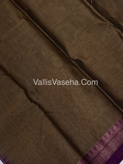 Dhaka Cotton Saree - VVDCS002