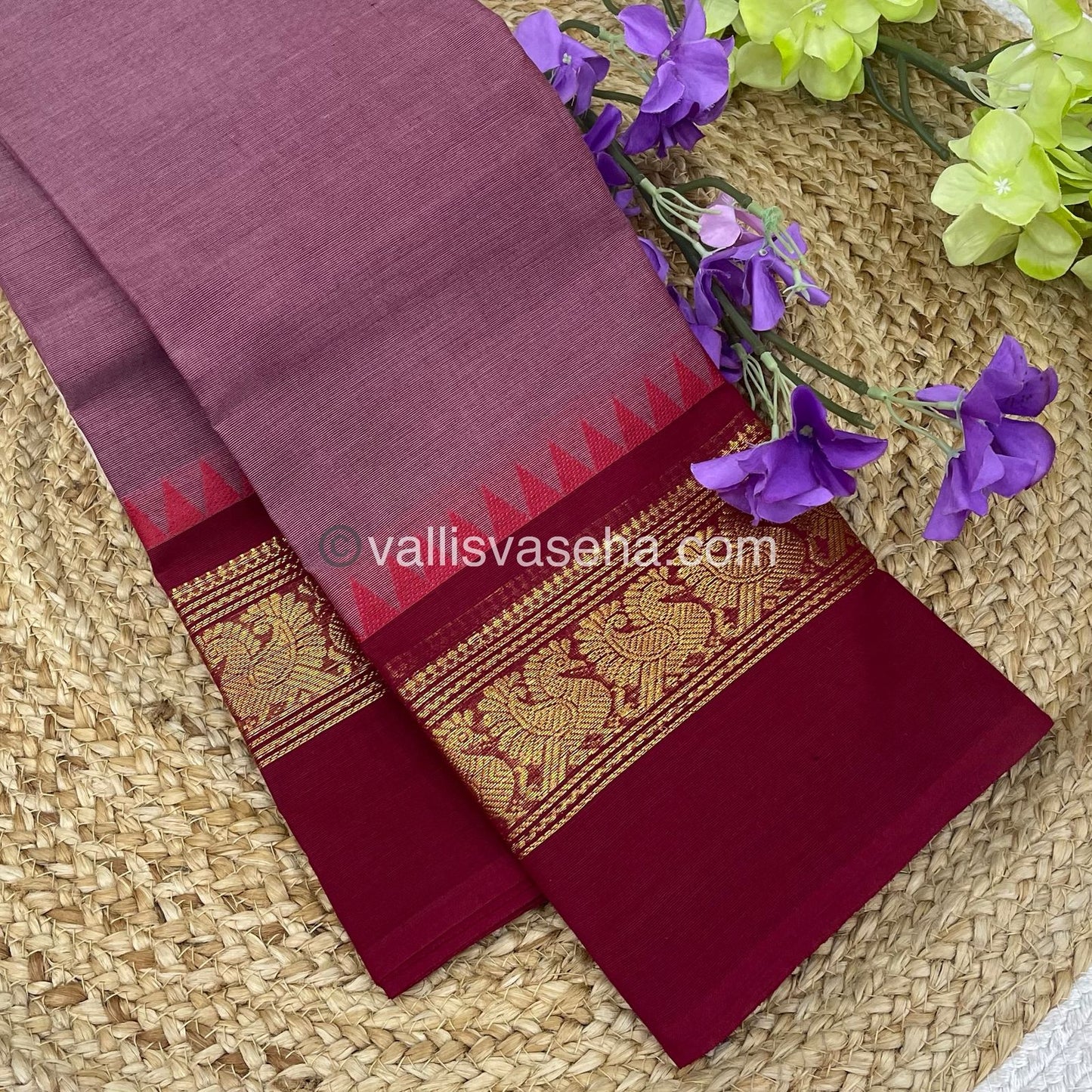 Kanchi Cotton Saree - VVKCS007