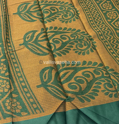 Mixed Cotton Brasso Saree - VVBS001