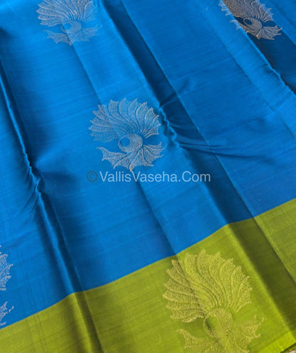 Half Mix - Pure Soft Silk Saree - VVPSS054