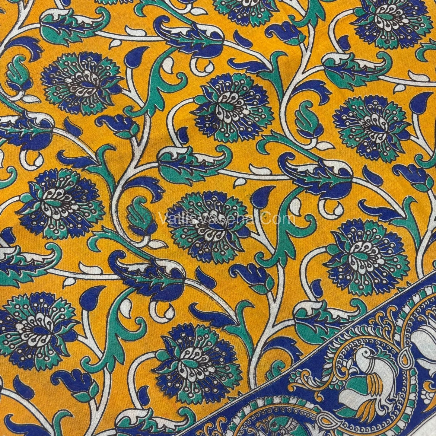 Pure Kalamkari Cotton Saree - VVPKC002