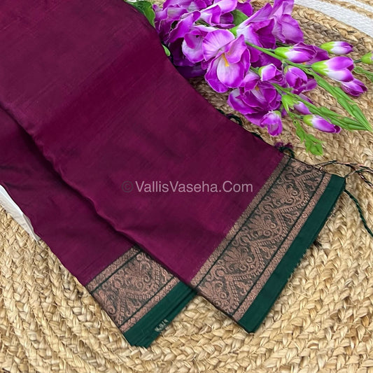 Dhaka Cotton Saree - VVDCS001