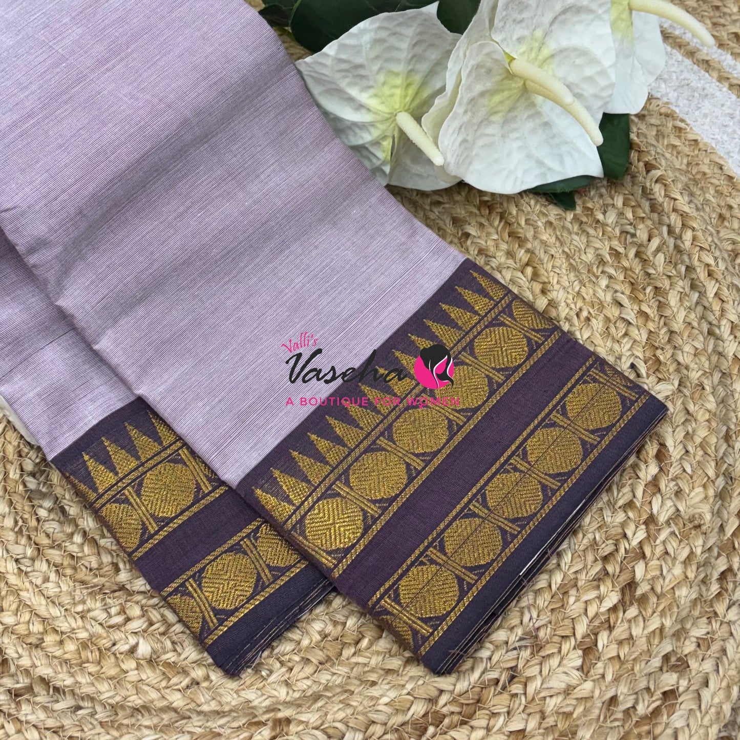 Kanchi Cotton Saree - VVKCS028