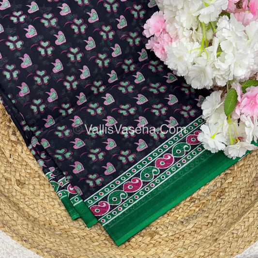 Pure Cotton Voile Saree | VVPVC003