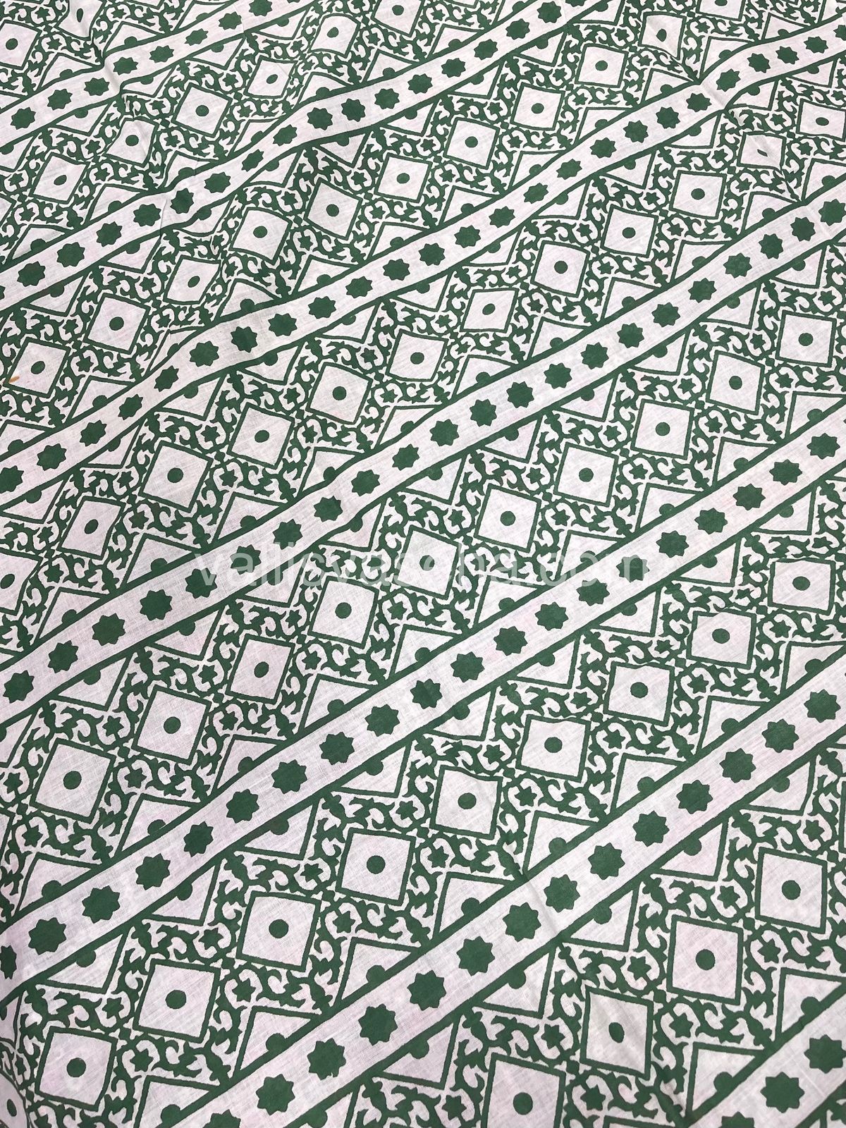 Pure Soft Mul Mul Cotton Sarees - Hand Block Prints - VVMMC008