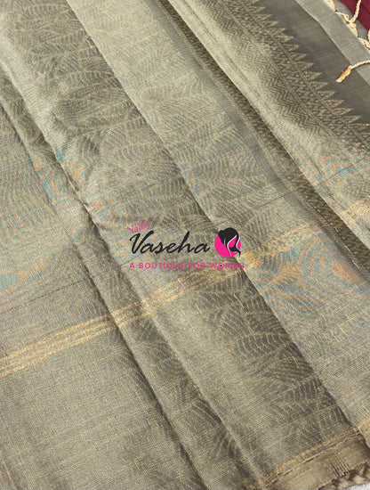 Half Mix - Pure Soft Silk Saree - Retta Petta Border - VVPSS154