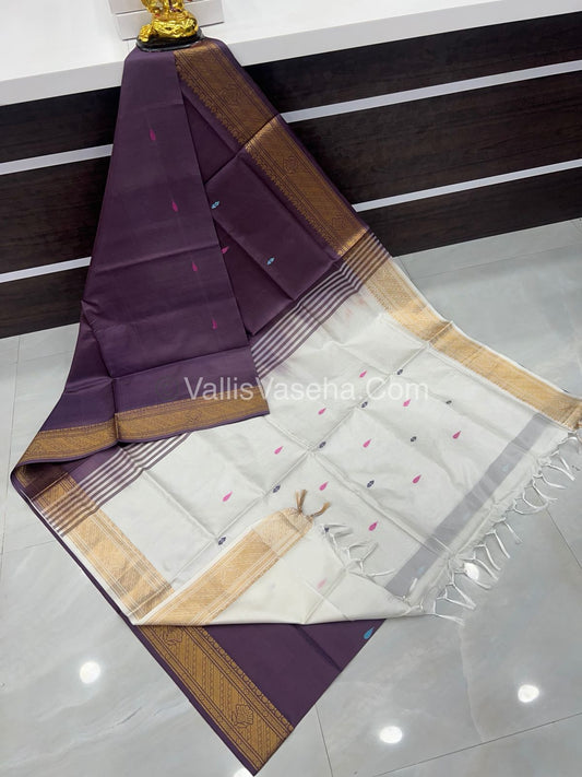 Vazhai Pattu Saree / Banana Pith - With Blouse - VVVPS001