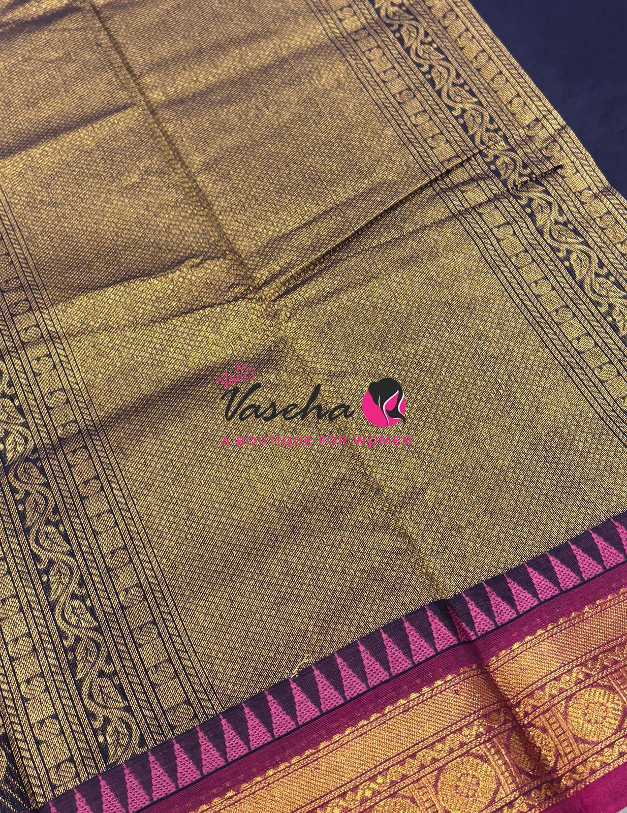 Kanchi Cotton Saree - VVKCS023