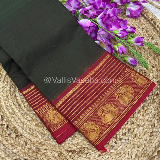 Kanchi Cotton Saree - VVKCS016