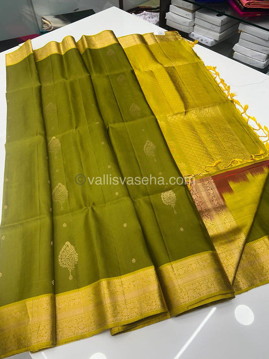 Pure Soft Silk Saree - Kanchi Border - VVPSS015