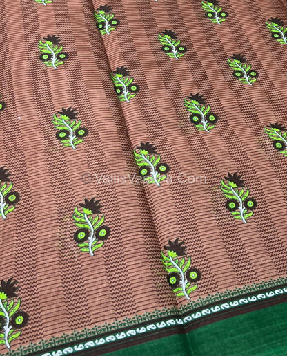 Pure Cotton Voile Saree | VVPVS001