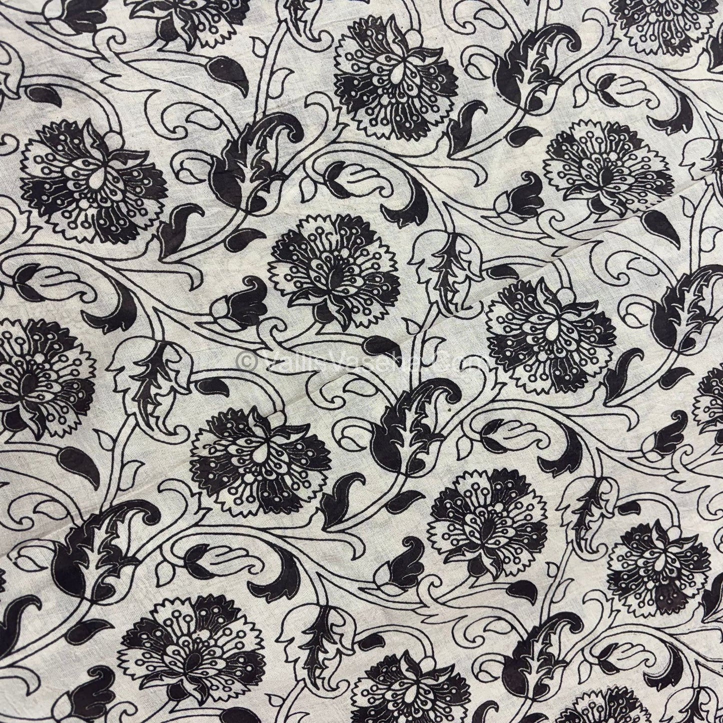Pure Kalamkari Cotton Saree - VVPKC002