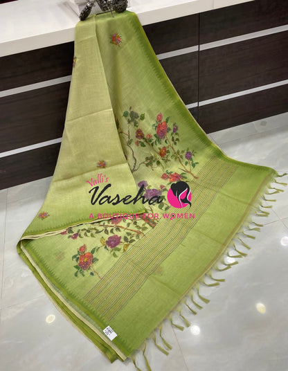 French Knot - Tissue Saree  - VVLFN024
