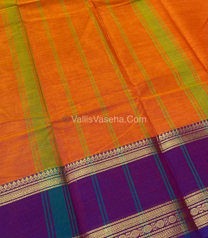 Kanchi Cotton Saree - VVKCS007