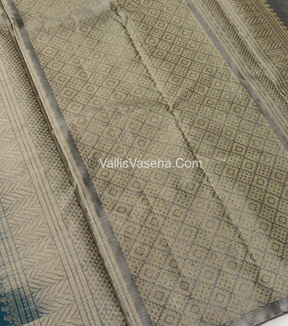 Half Mix - Pure Soft Silk Saree - VVPSS040