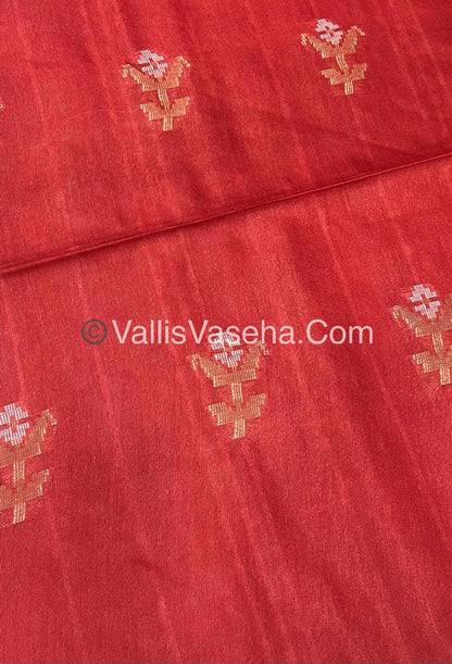 40% less - Offer Saree - Bhagalpuri Silk Saree - VVDS005
