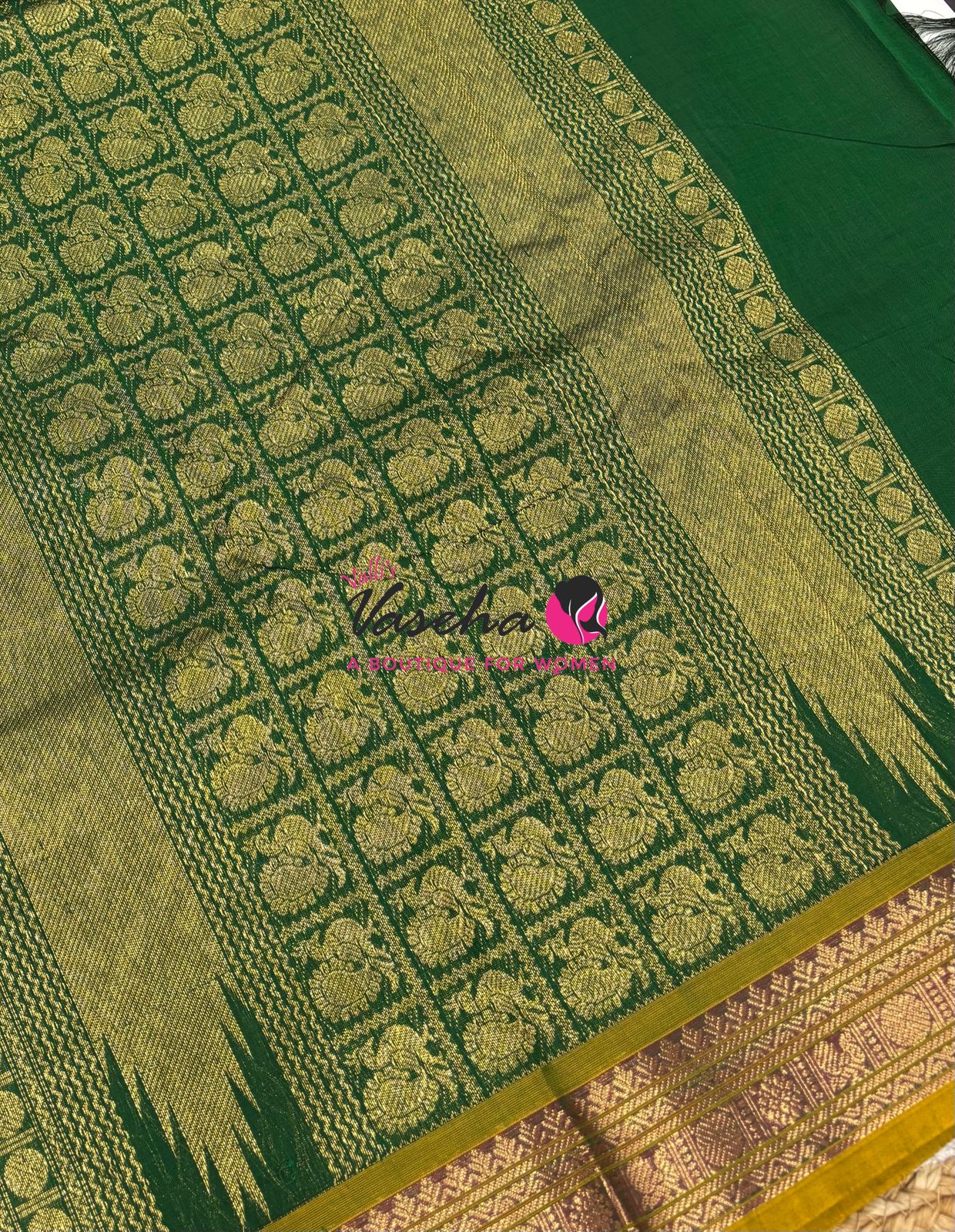Premium - 120 counts - Kanchi Cotton Saree - VVKCS021