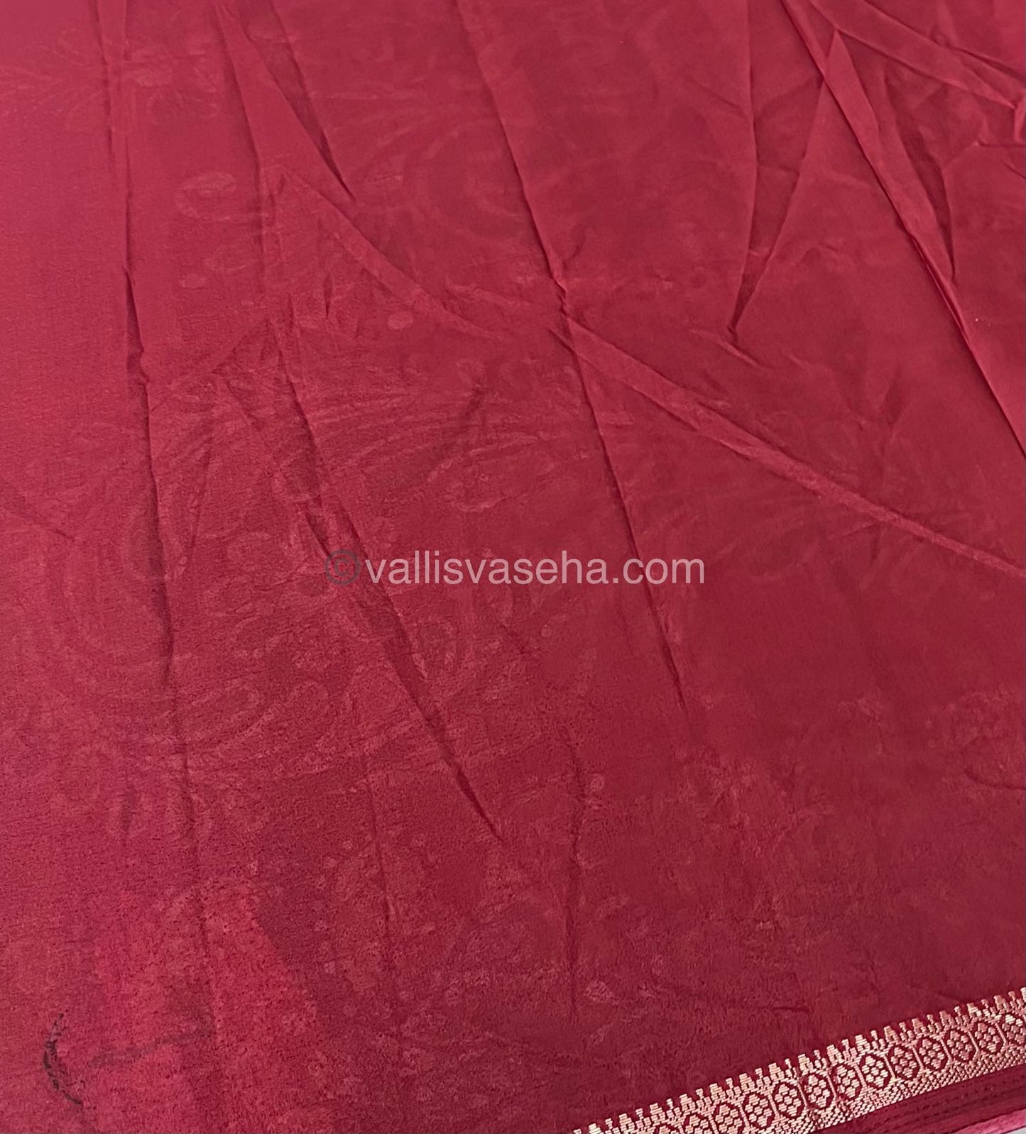 Budget Friendly Sarees - Casual Wear Sarees - Crackle Silk - VVCS001