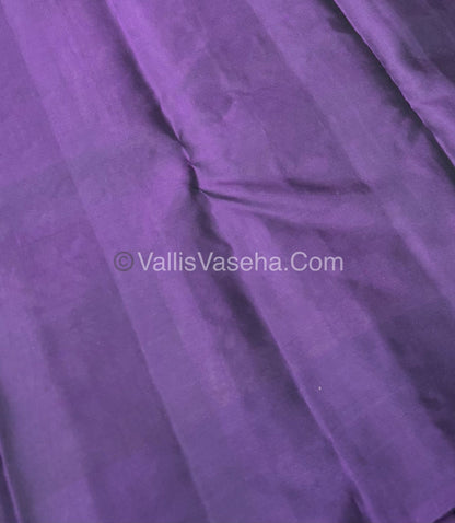 Half Mix - Pure Soft Silk Saree - VVPSS049