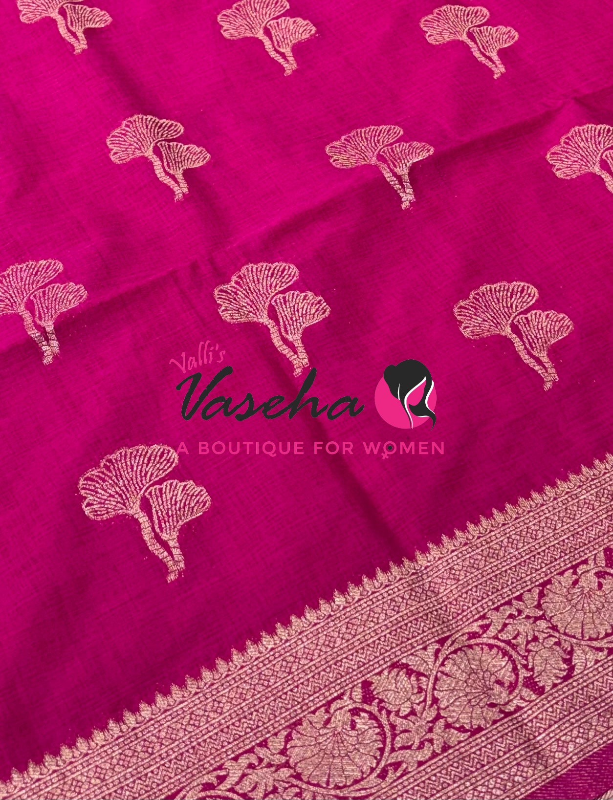 Banarasi - Heritage Silk - Semi Kathan Silk - Pink  Shade - VVBHS010