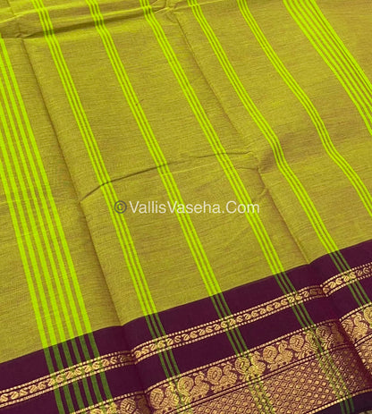 Kanchi Cotton Saree - VVKCS015