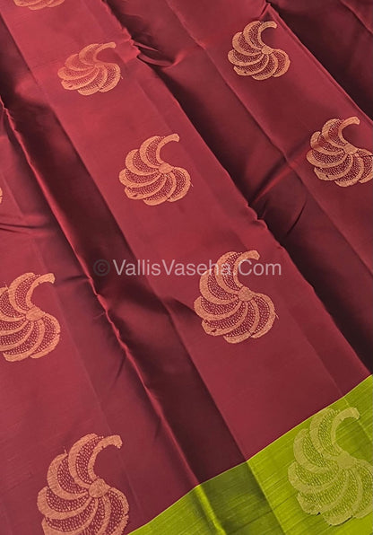 Half Mix - Pure Soft Silk Saree - VVPSS030