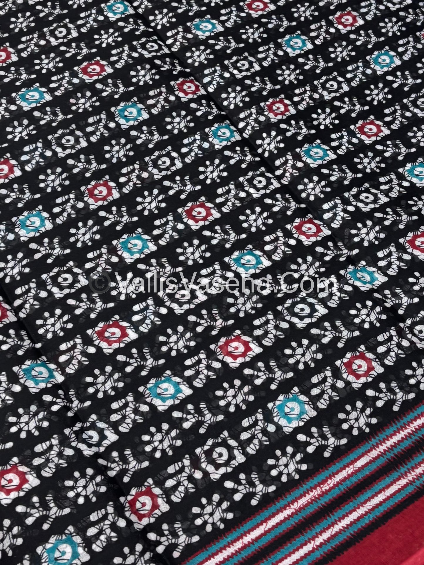 Pure Cotton Voile Saree | VVPVC003