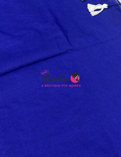 Budget Friendly Sarees - Casual Wear Sarees - Khadi Cotton Sarees - VVKCS028