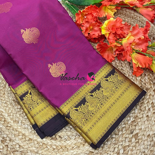 Semi Kanchi Silk - VVSKS014