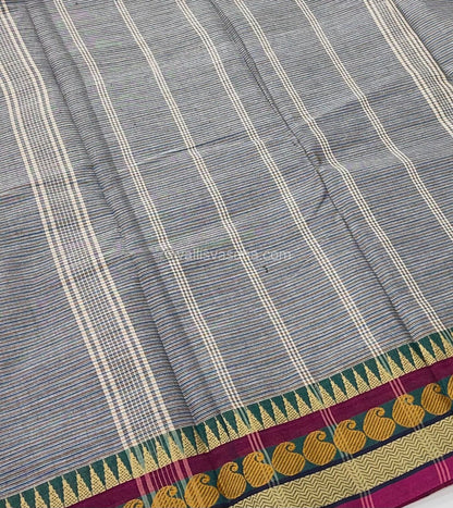 Kanchi Cotton Saree - VVKCS005