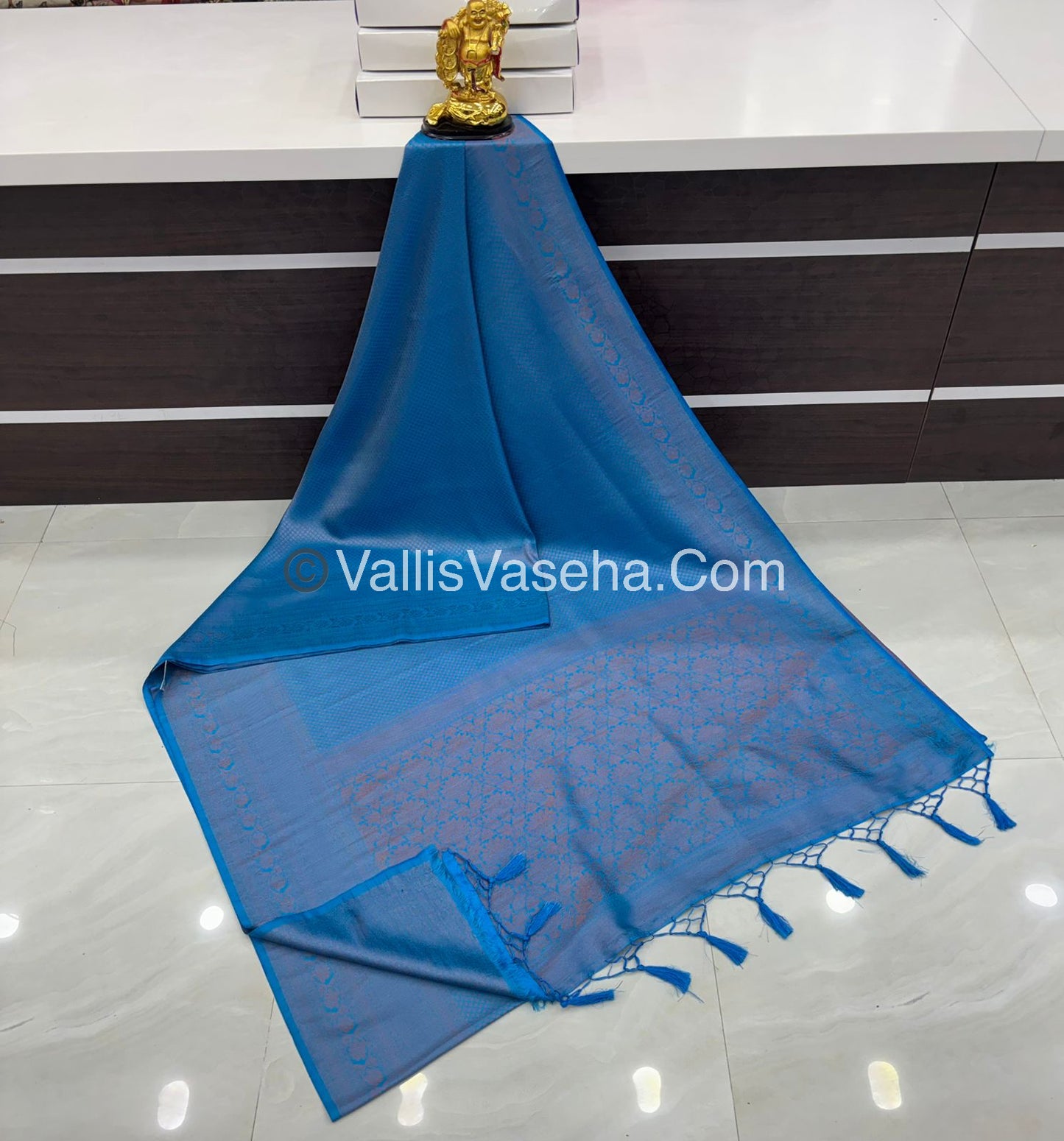 50% less - Offer Saree - Semi Soft Silk Saree   - VVDS006