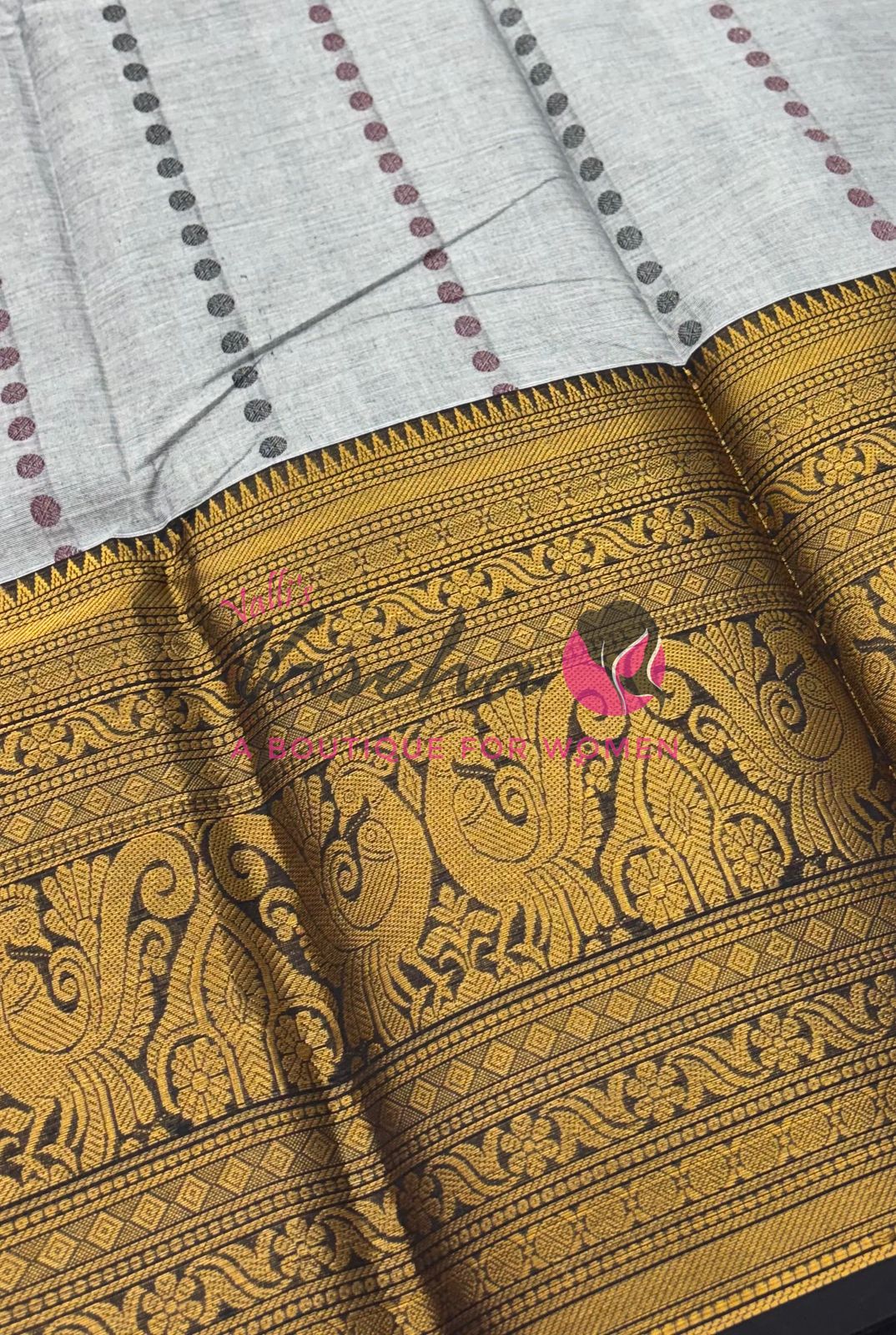 Kanchi Cotton Saree - VVKCS024