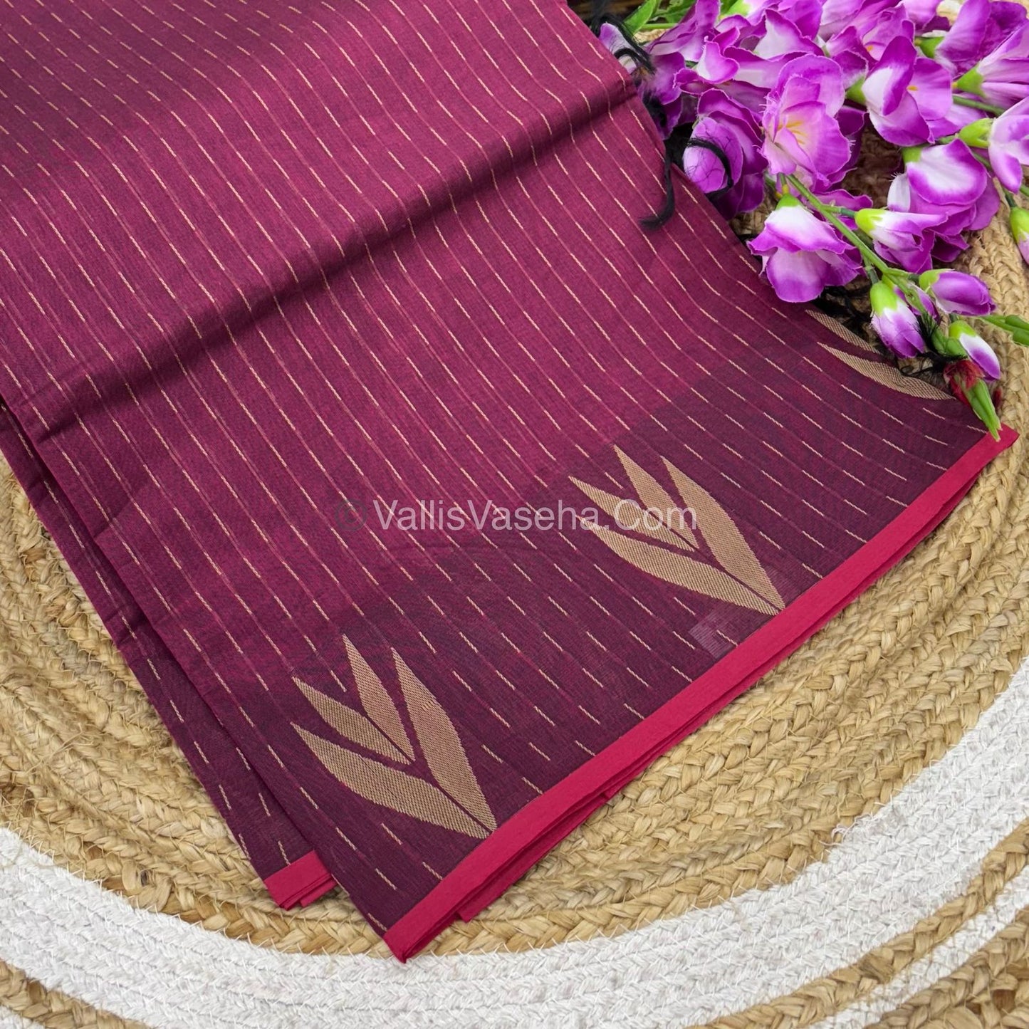 Premium Negamam Cotton Saree - VVNCS001
